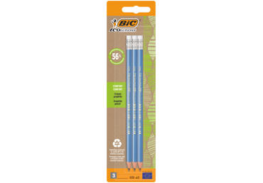 Harilikud pliiatsid BIC Evolution 3tk