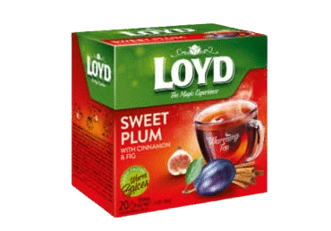 Puuvilja tee LOYD Sweet Plum 20x2g