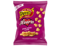Maisisnäkid Hearts TAFFEL 200g