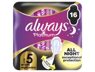 Hügieenisidemed ALWAYS Platinum S5 16tk