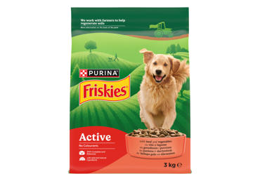 Kuiv koerasööt FRISKIES Active 3kg - 2