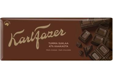 Tume šokolaad KARL FAZER 180g