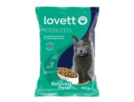 Kuivtoit LOVETT sterilis.kassidele 800g