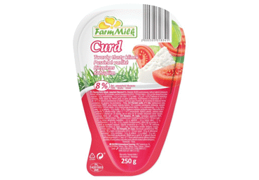Kohupiim FARM MILK 8%, 250g