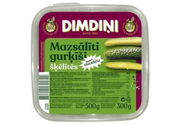 Värsked soolakurgi viilud 500g