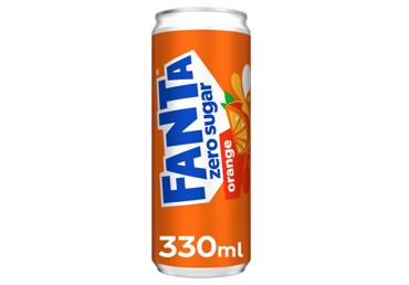 Karastusjook FANTA Orange Zero 330ml