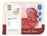 Jahutatud veise koot kondig.WELL DONE,kg