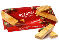 Vahvlid pähkl mait.ROSHEN 216g