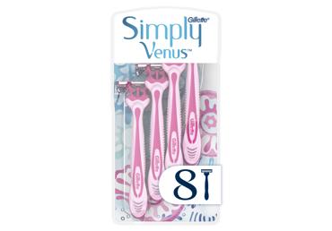 Raseerijad VENUS Simply Smooth 8tk