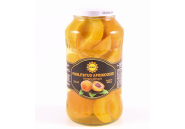 Poolitat.aprikoosid kerg.siir.MINU 660g