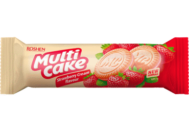 Küpsised Multicake maasika ROSHEN 180g