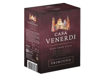 GT vein CASA VENERDI Primitivo 3L