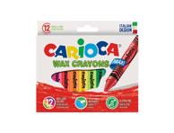 Rasvakriidid CARIOCA Jumbo 12 värvi