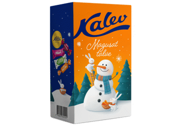 Kommipakk Jänese porganidjaht KALEV 400g