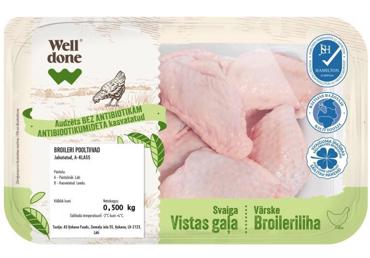 Br.tiiva keskosa WELL DONE ABta,500g - 2