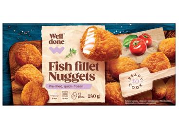 Külm.kalafilee nagitsad WELL DONE, 240g