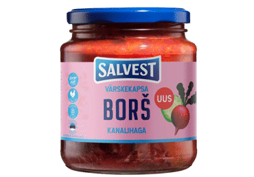 Värskekapsaborš kanalihaga SALVEST 530g