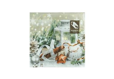 Salvrätikud ELEMENTS 33x33cm, 20tk