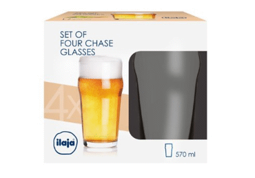 Õlleklaasid ILAJA Chase 570ml 4tk - 1