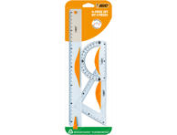Geomeetriakomplekt BIC 3 osa