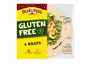 Tortilla glut.vaba OLD EL PASO 4tk 215g