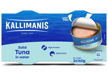 Kulduim-tuunikala vees KALLIMANIS,2x140g