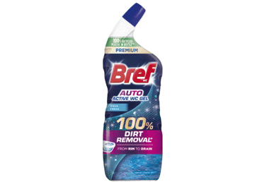 WC geel BREF Auto Activ.Aqua Fresh 750ml