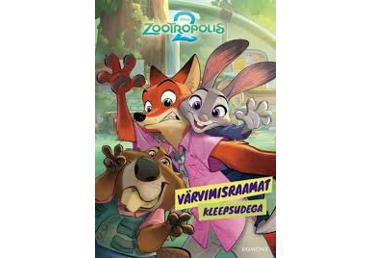 Raamat Zootropolis 2. Värvimisraamat