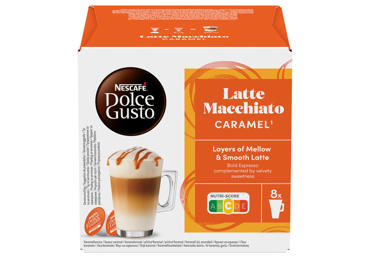 Kapsl.NESCAFE DG Caram.LatteMac.8+8x9.1g