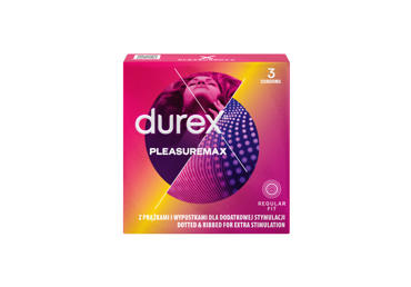 Kondoomid DUREX Pleasuremax 3tk