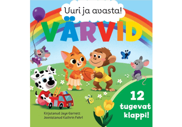 Raamat Uuri ja avasta. Värvid