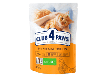 Kassi kuivtoit CLUB 4 PAWS kana 300g