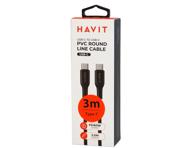 Kaabel HAVIT CB659, Type-C, 60w, 3m