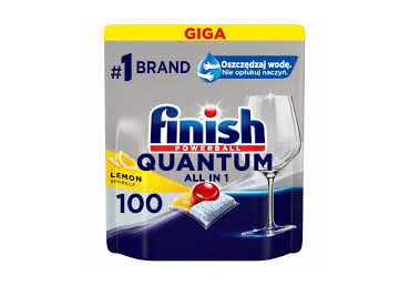 Nõudep.m.kaps.FINISH Quantum Lemon 100tk