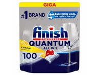 Nõudep.m.kaps.FINISH Quantum Lemon 100tk