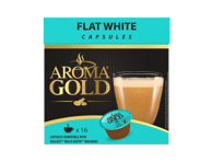 Kohvikap. AROMA GOLD Flat white 16x11.7g
