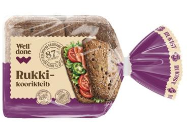 Rukkikoorikleib WELL DONE, 220g