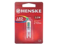 LED pirn G9 2.2W 210lm HENSKE