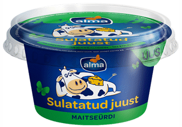 Sulatatud juust ALMA maitseürdi 200g