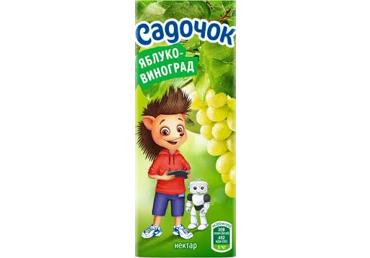 Õuna-viinamarjanektar SADOCHOK 200ml