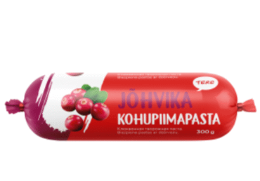 Kohupiimapasta TERE jõhvika, 300g