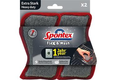 Mikrokiust küürimiskäsn SPONTEX 2tk