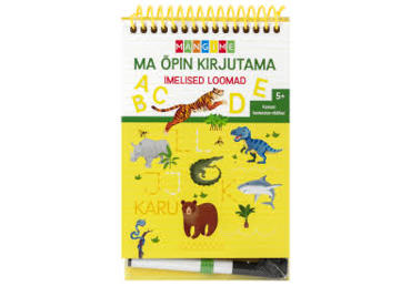 Raamat Ma õpin kirjutama. Imel.loomad 5+