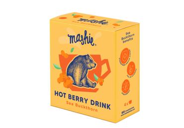 Marjapüree MASHIE astelpaju 4x45g - 2