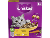 Kuiv kassitoit kana WHISKAS 800g
