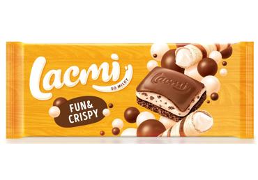 Piimašok.Lacmi Bubble Crisp ROSHEN 85g