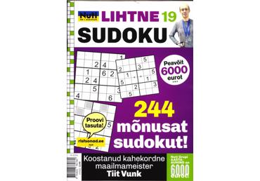 Ajakiri Nuti Lihtne Sudoku