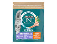 Kuiv kassisööt ONE Coat&Hairb.kana 750g