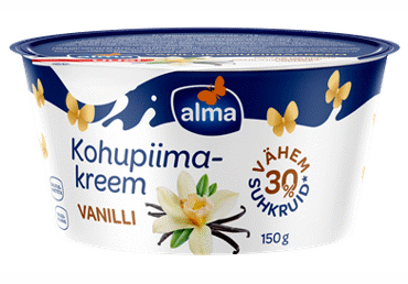 Kohupiimakreem ALMA vanilli 150g