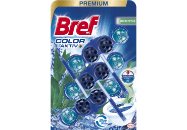 WC-värsk.BREF BlueActiv Eucalyptus 3x50g